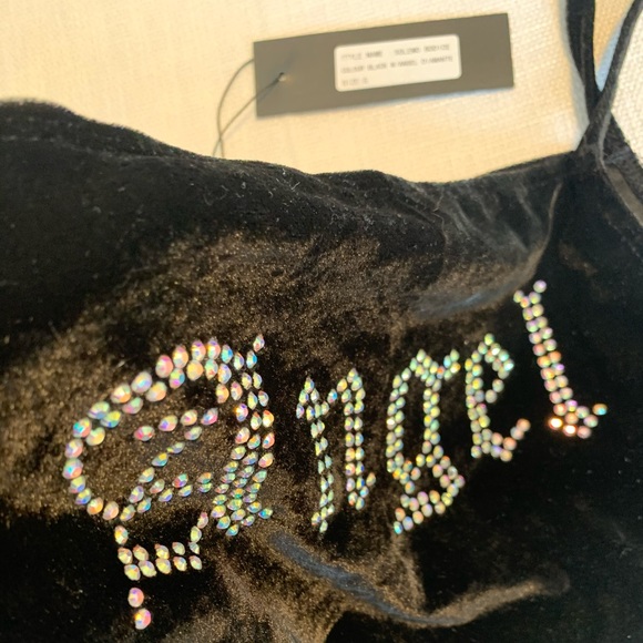 Motel Angel Velvet Body Suit - Picture 3 of 6